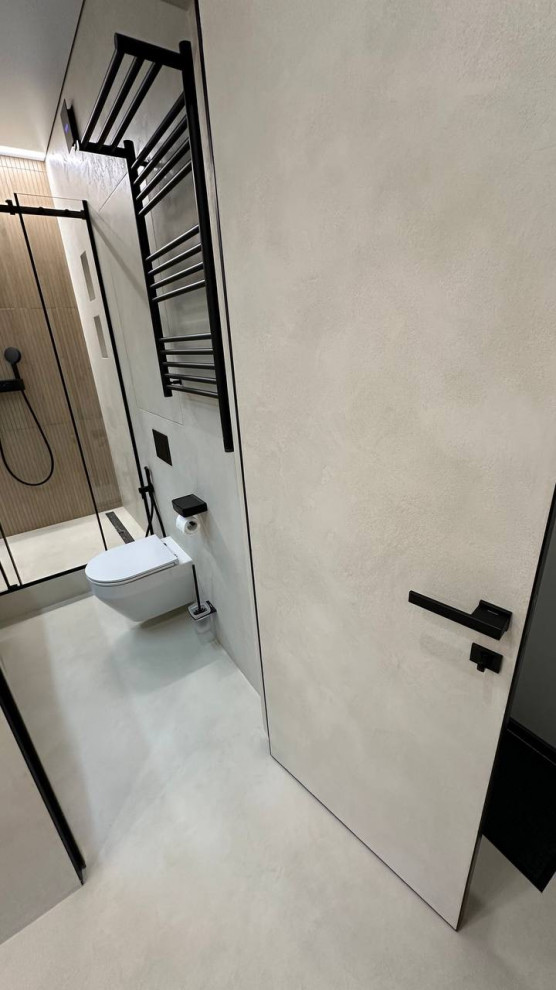 Микробетон в санузле