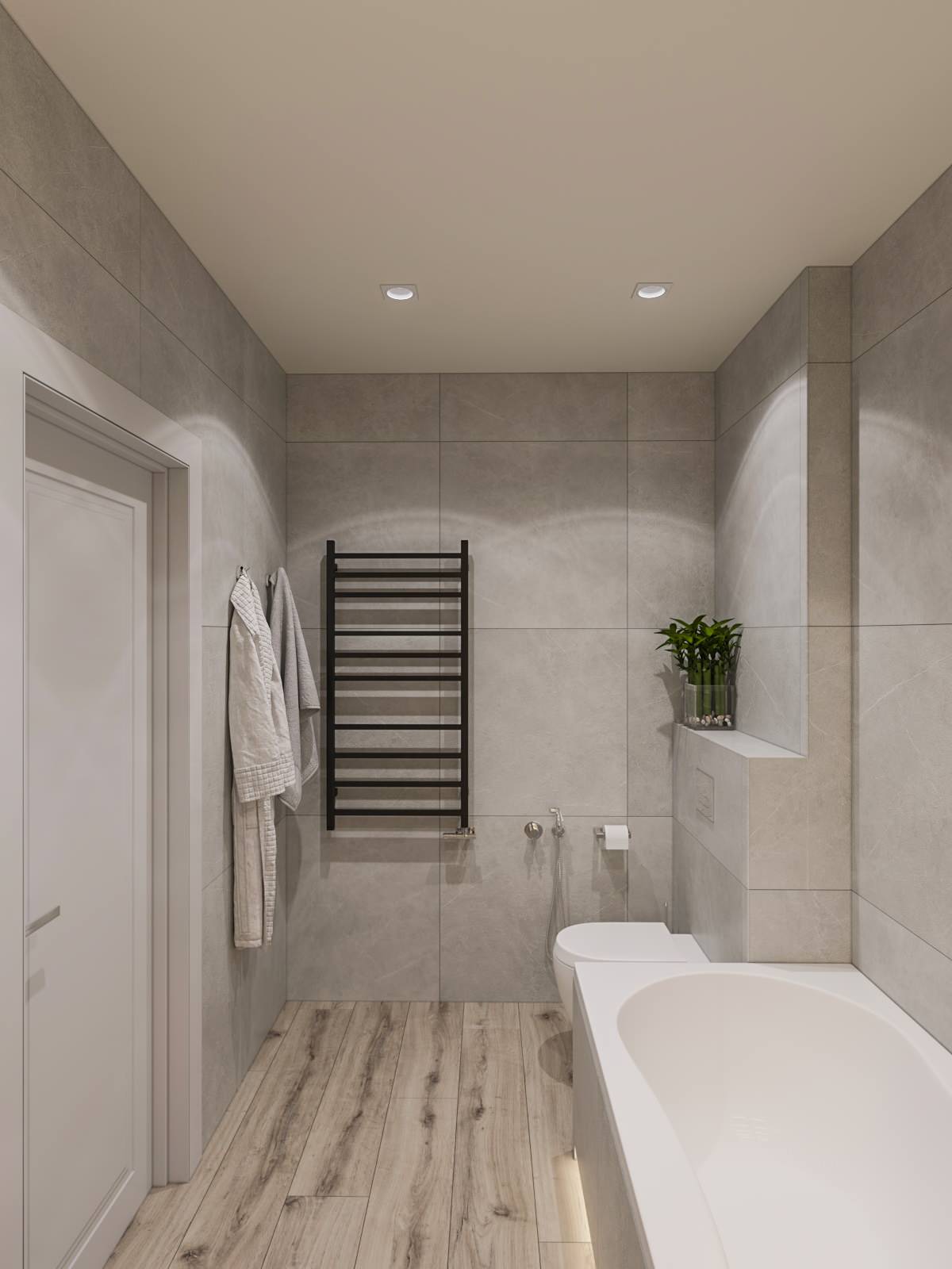 Квартира 100м2 _Grey style