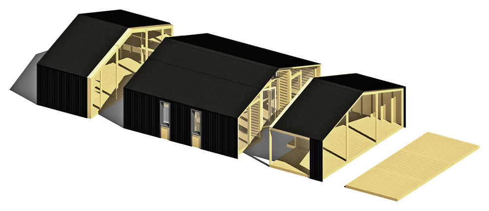 Houzz тур: Модульный  микродом, доступный для всех