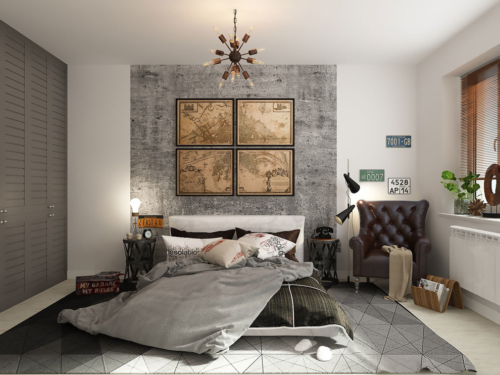 Лофт Tekki, спальня