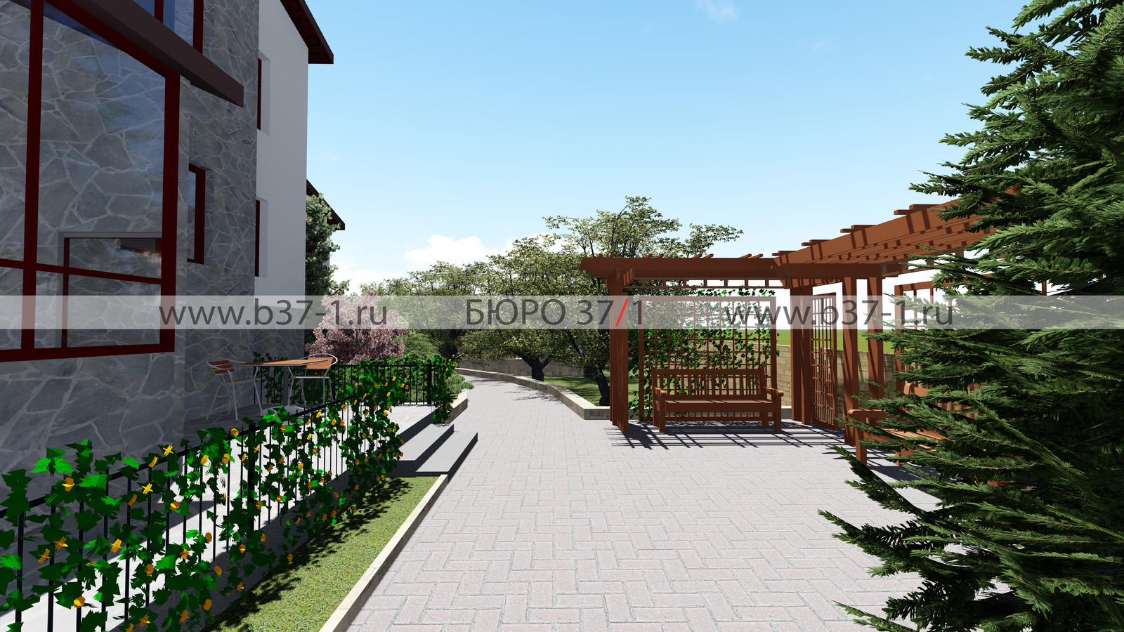 Ландшафтный дизайн в п.Зеленый Бор