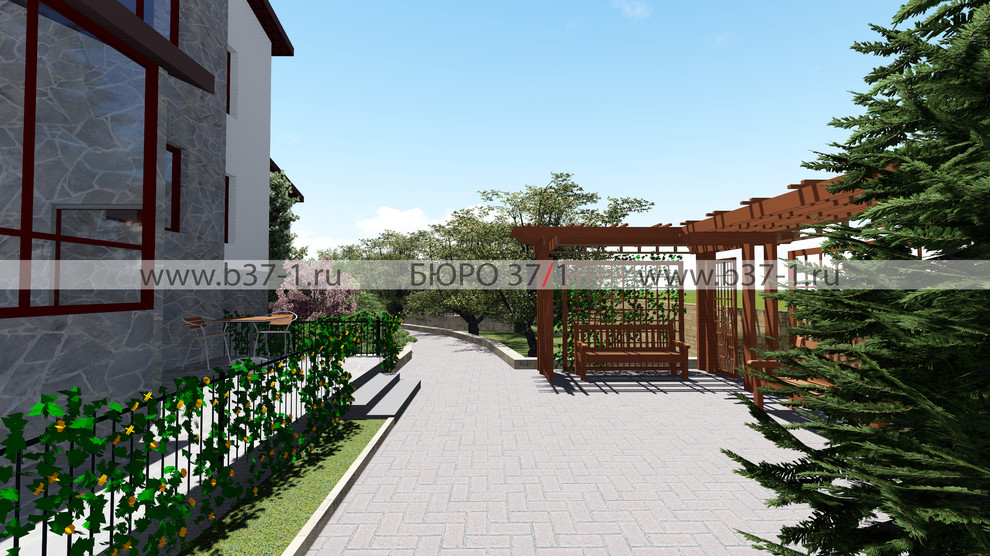 Ландшафтный дизайн в п.Зеленый Бор
