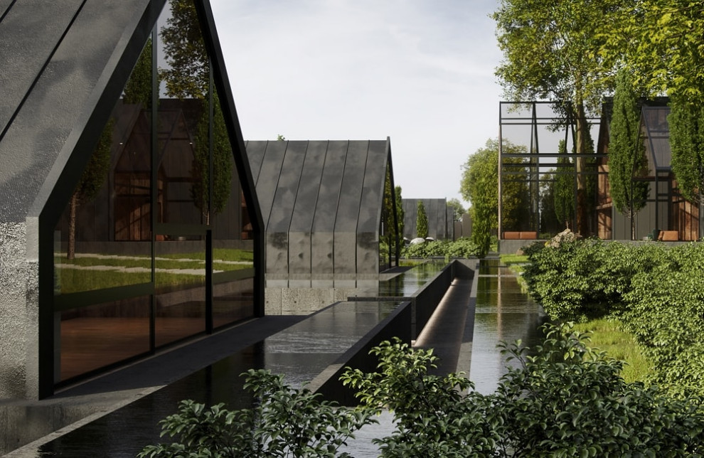 Загородный клуб, Barn House, Нидерланды