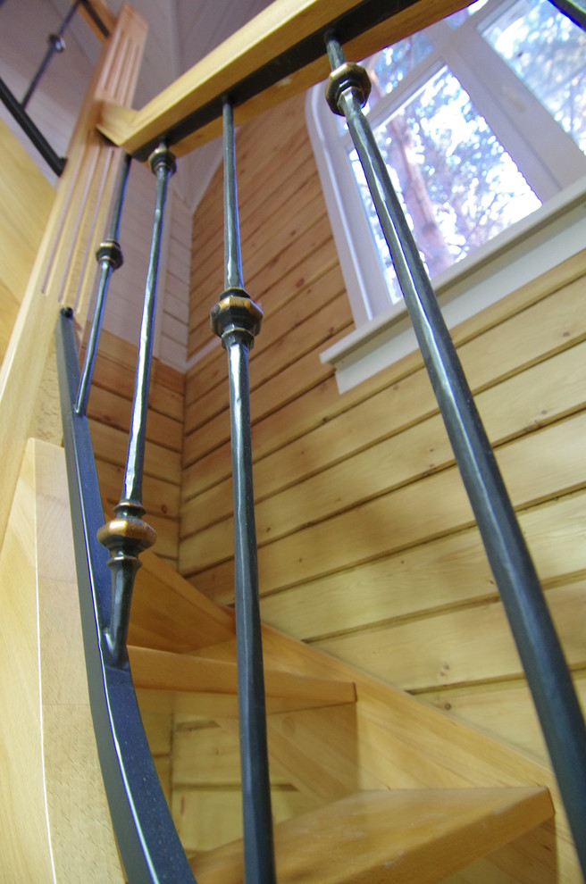 Лестницы с кованым ограждением