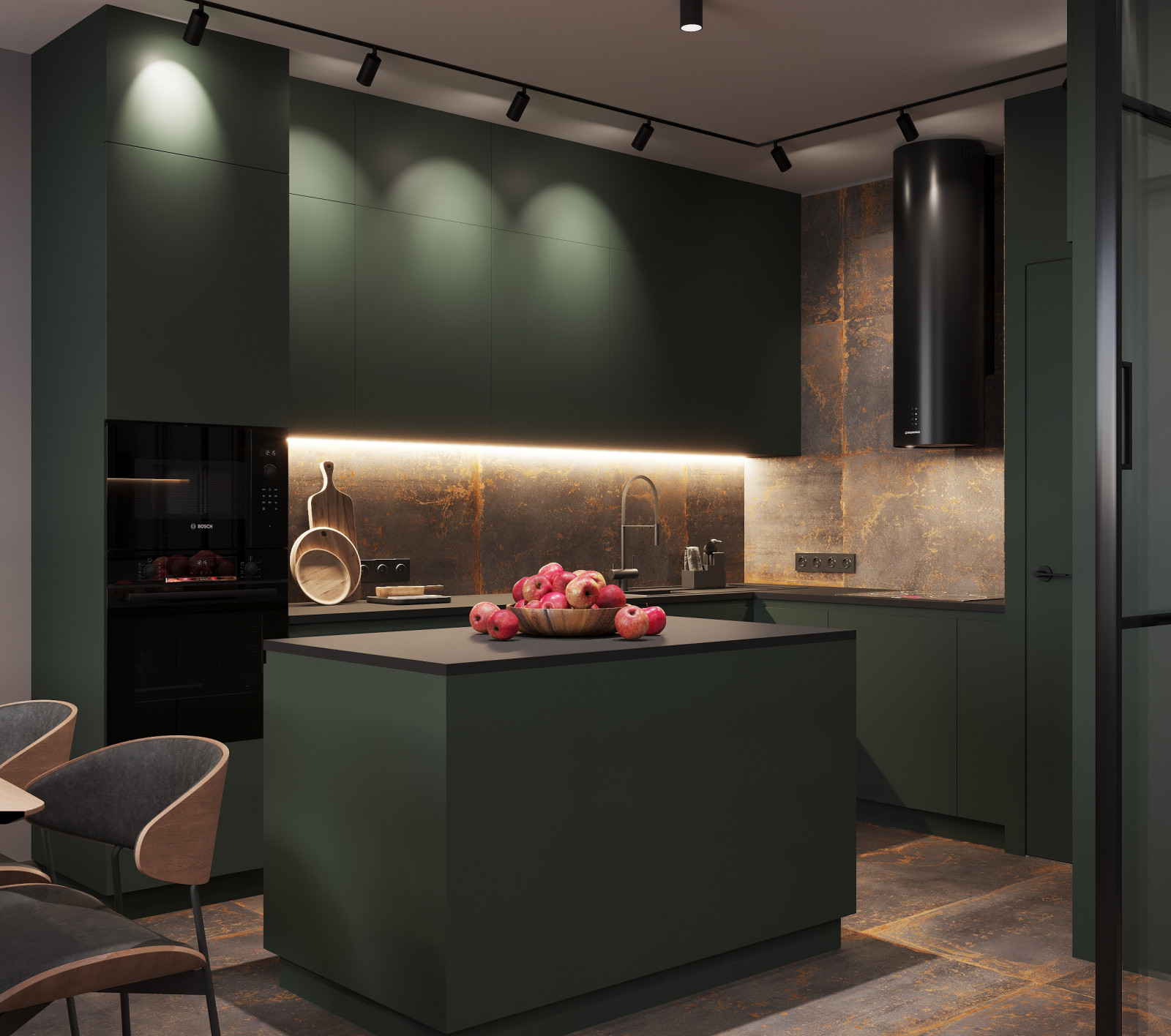 Обложка проекта: Темный оазис