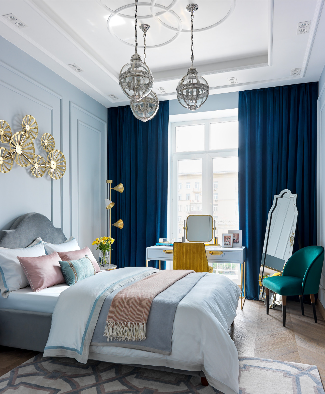 Проект недели: Три спальни в одной квартире