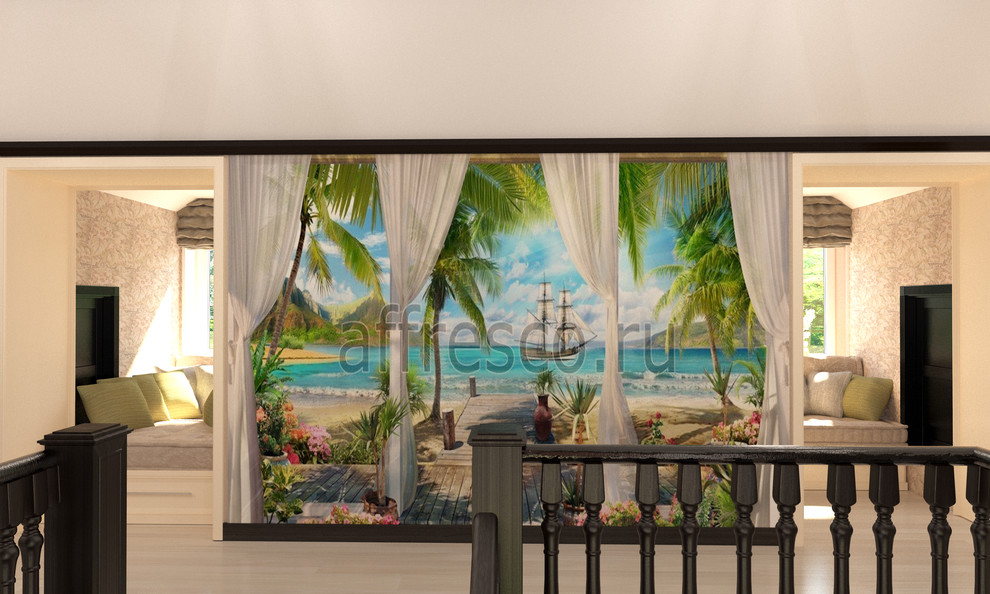 загородный дом в живописном месте города Тюмени