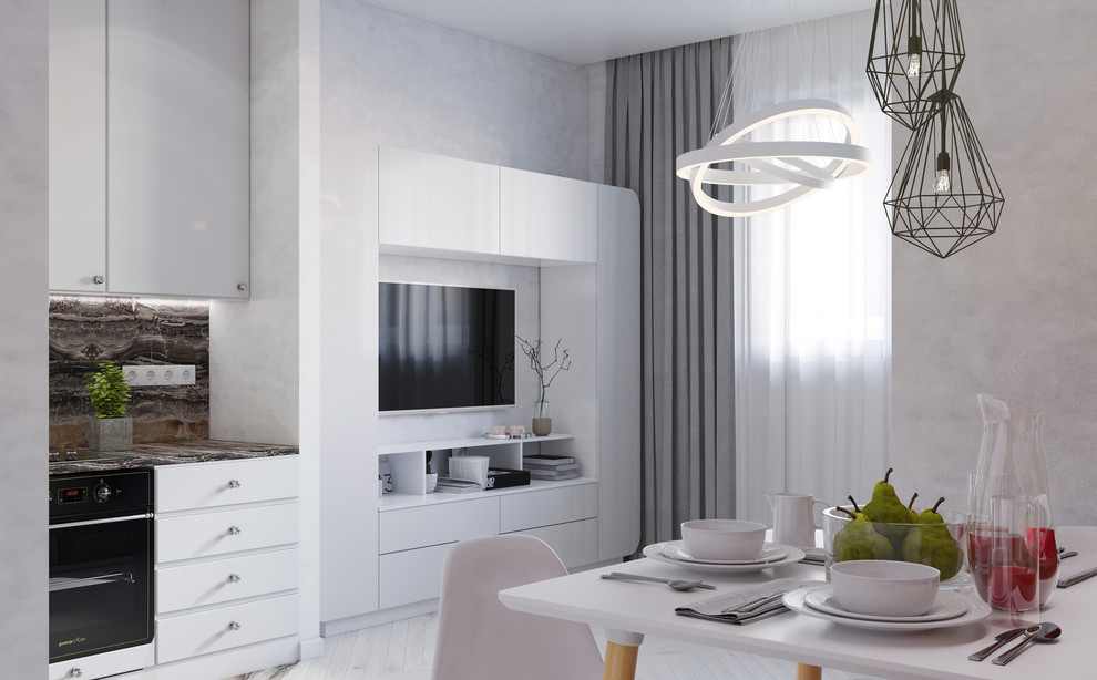 S600 Блок студия 34 м2 с бюджетом 600 т.р.