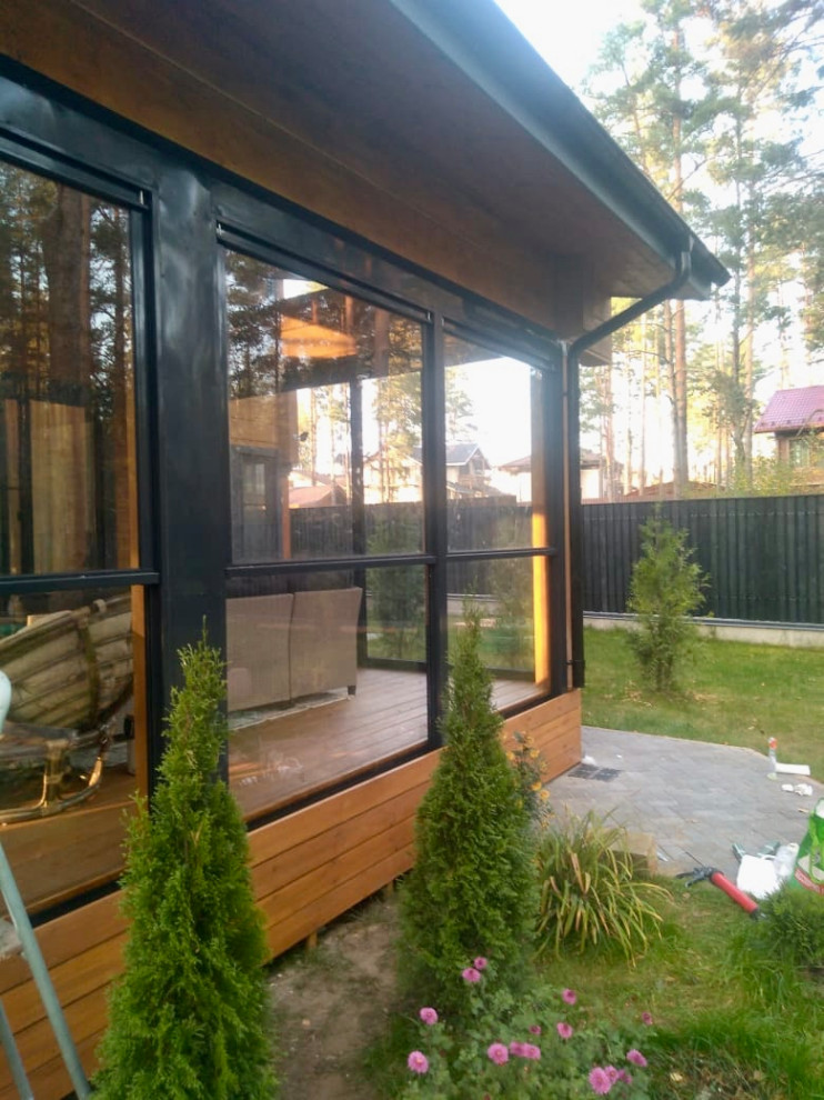 Беседки, террасы остекленные