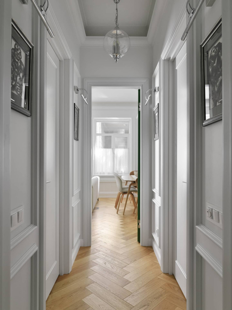 Дизайн и ремонт квартиры в Пречистенском переулке — Зелёный лейтмотив