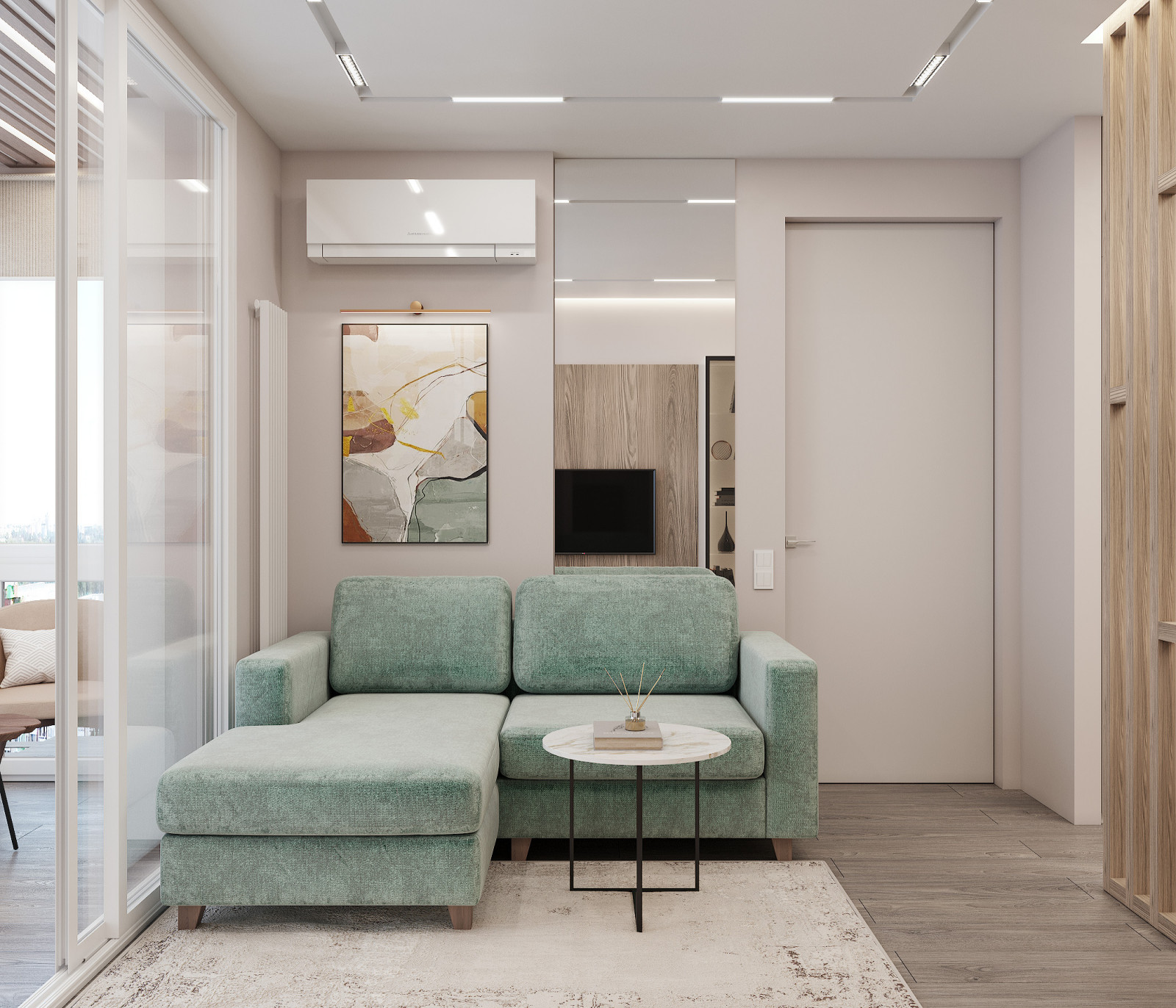 1шка ЖК Форест 39,6 м2