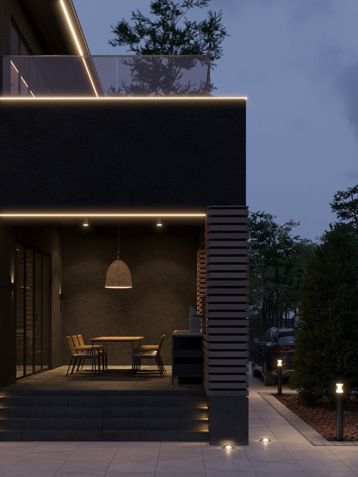 Частный дом, Москва