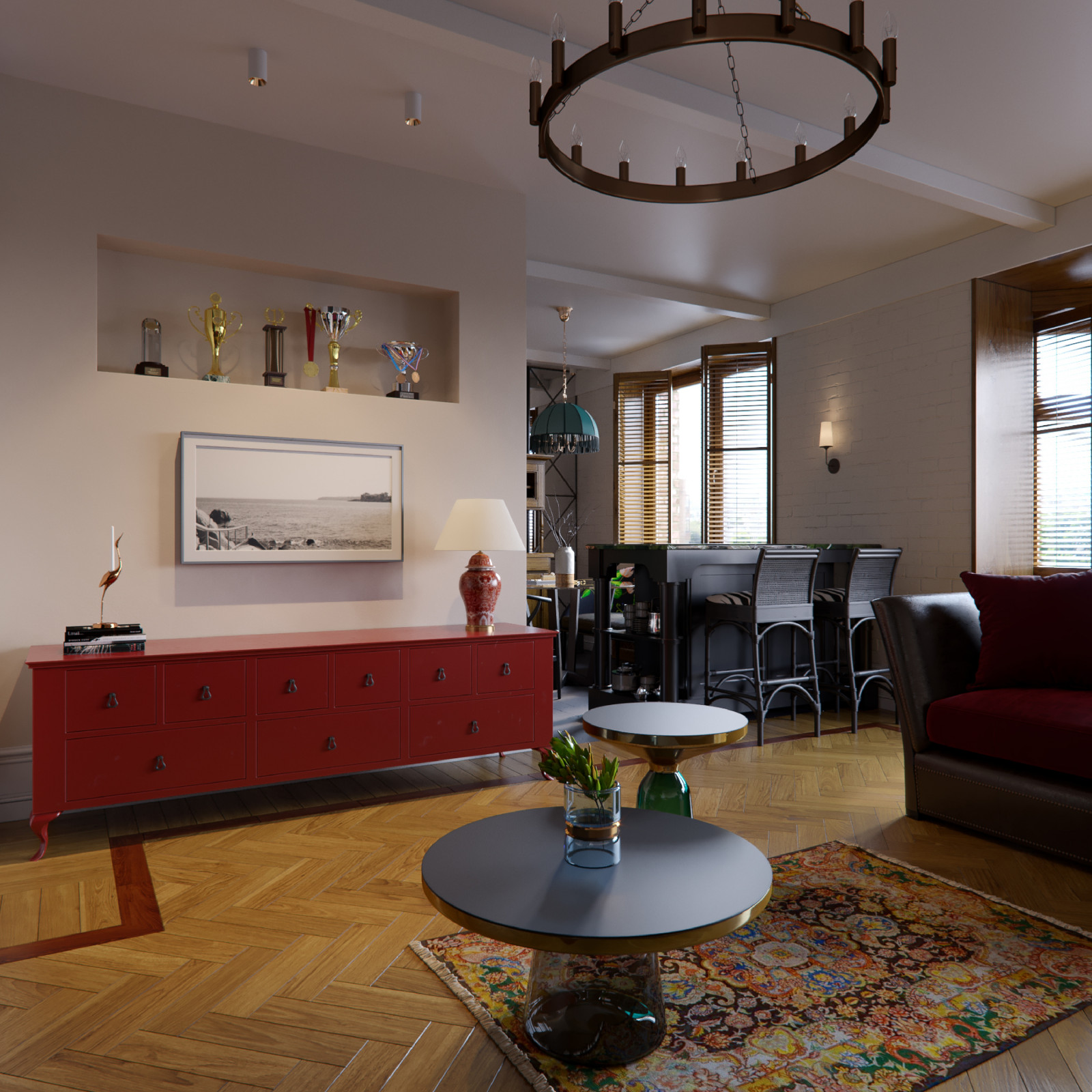 Обложка проекта: жилой интерьер Элизабет