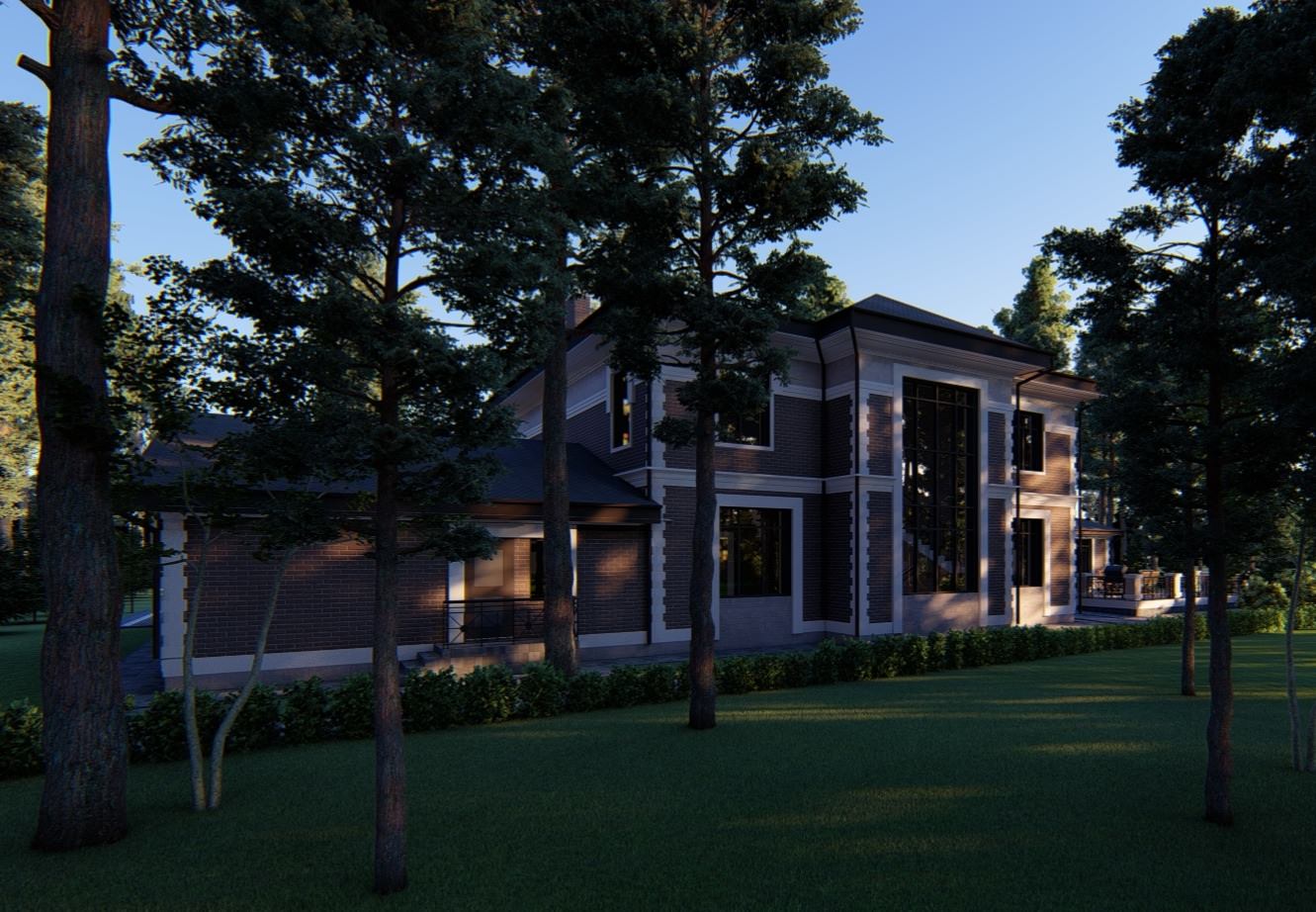 Проект жилого частного дома