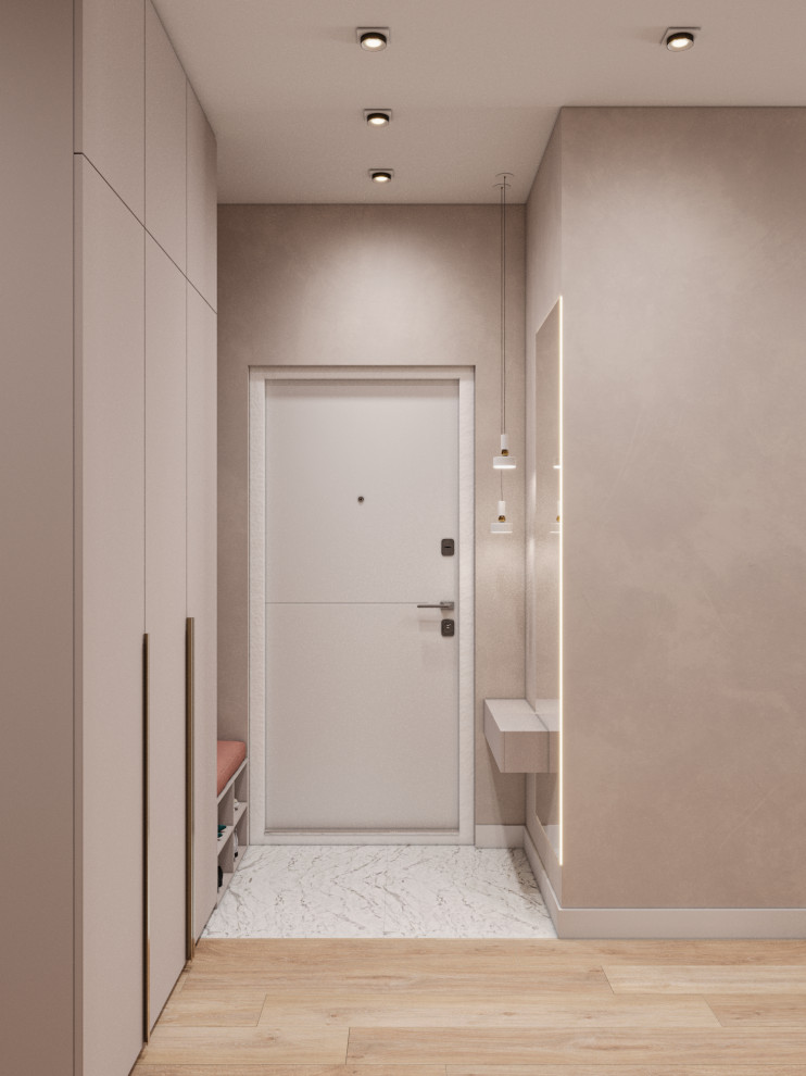 Проект интерьера квартиры 67 м2 в ЖК "Рассказово"