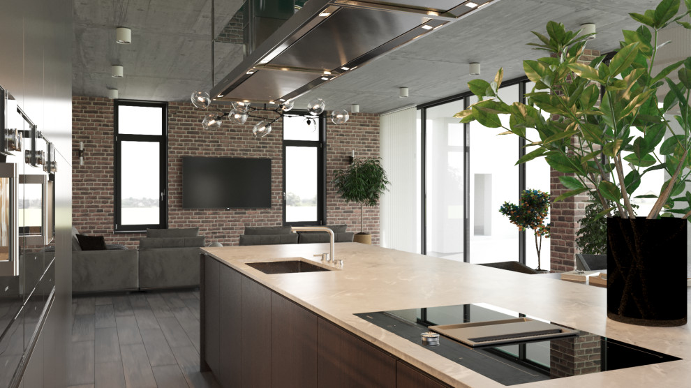 интерьер частного жилого дома