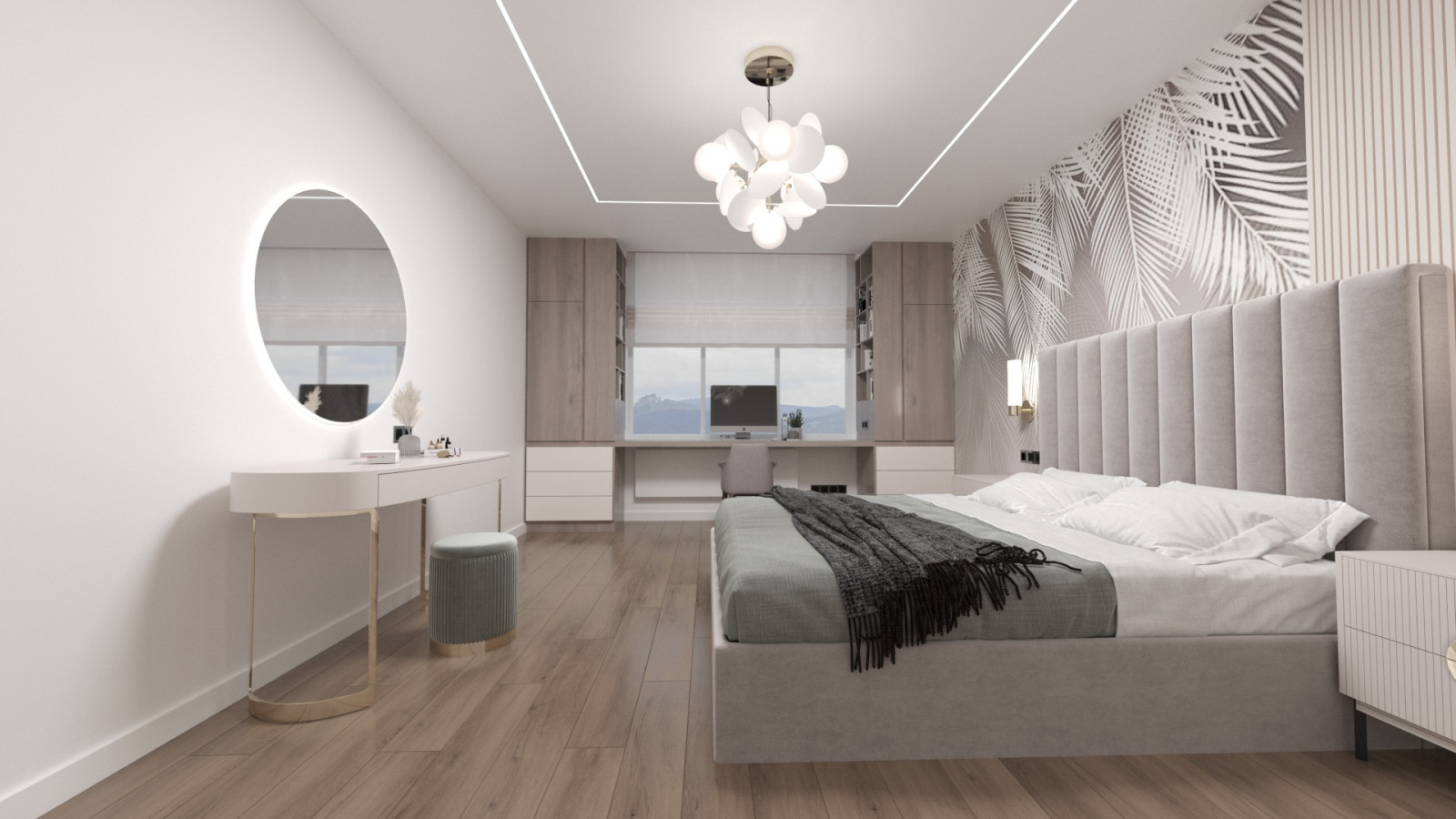 Проект 3-ком. квартиры для молодой пары