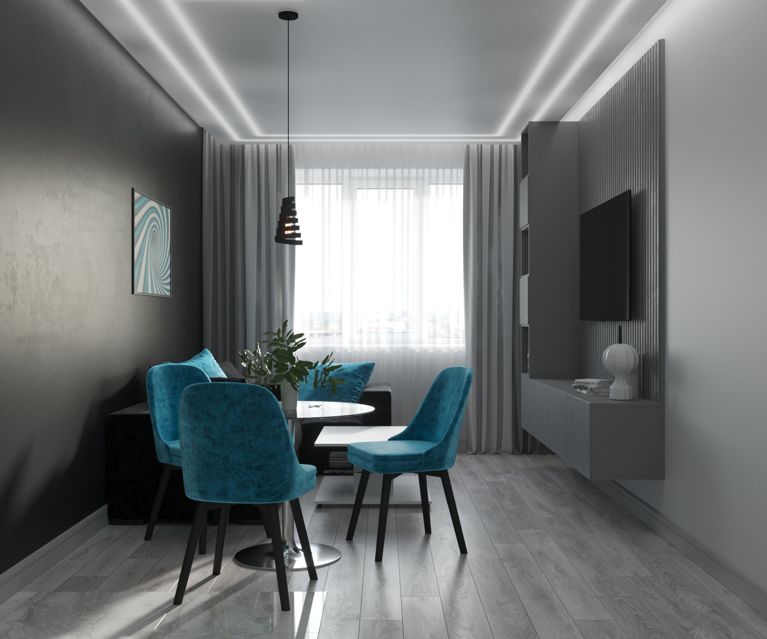 ЖК Солнечная Долина, 1 комната, 40 м²