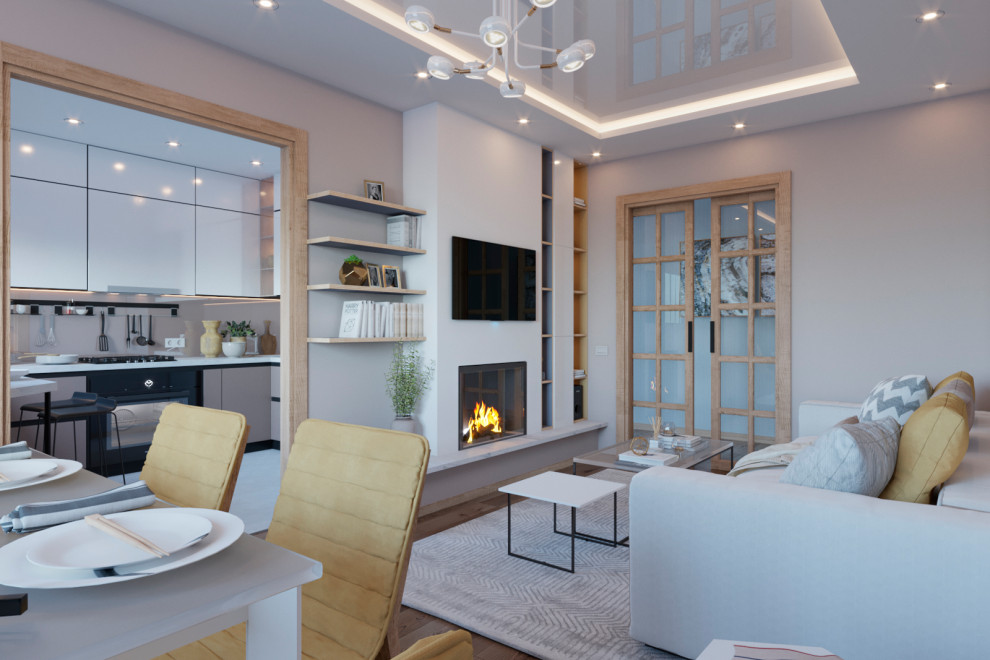 Обложка проекта: Трехкомнатная квартира по улице Уборевича. г. Хабаровск