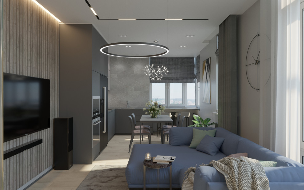 Двухуровневая квартира в ЖК Новые горизонты на Пушкина