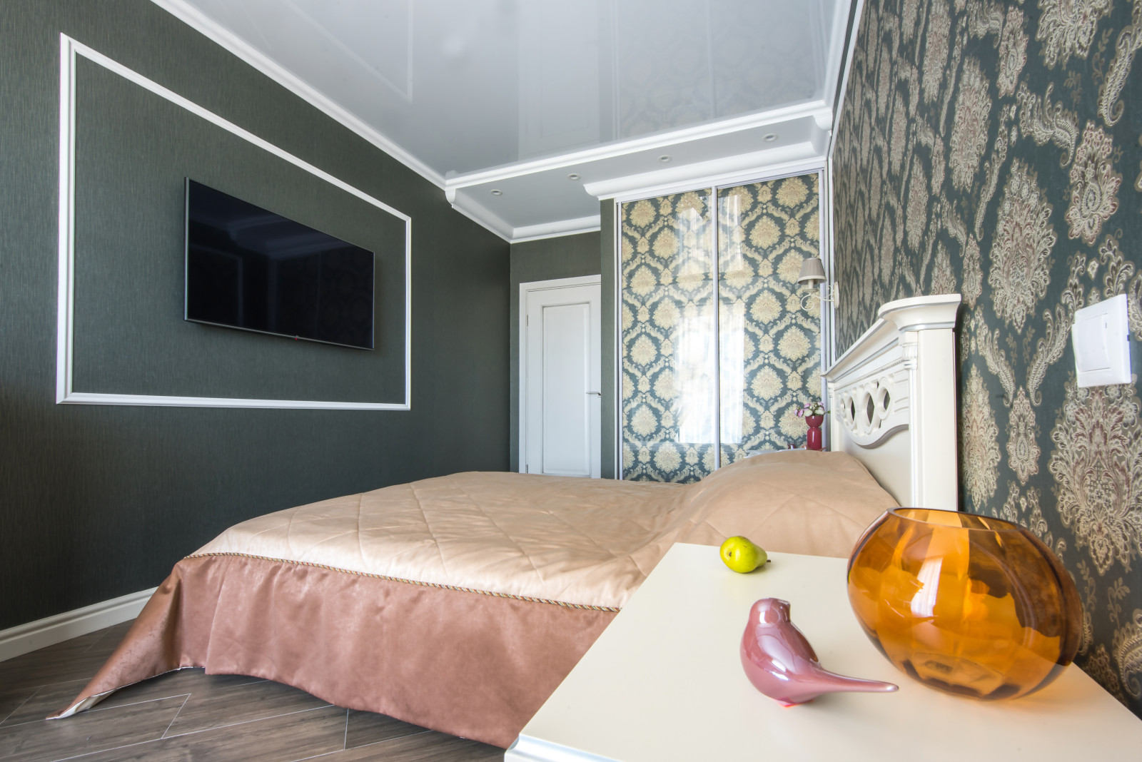 Квартира для двоих фотодекорвспальне