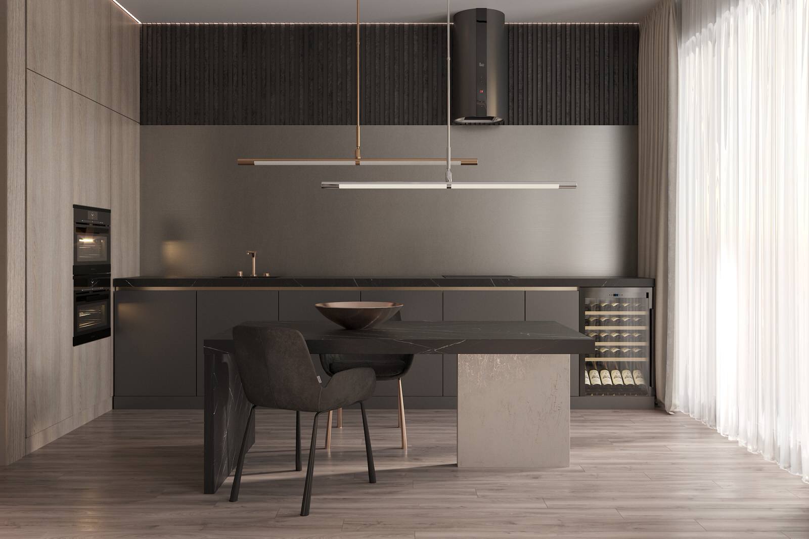 Обложка проекта: Екатеринбург, ЖК Макаровский, квартира 80 кв.м.