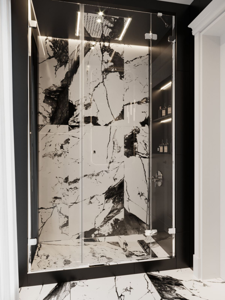 Частный дом // 1 этаж // Дизайн студия Льва Терехова