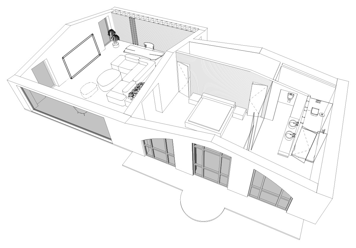 Houzz Украина: Апартаменты с ваби-саби по-украински