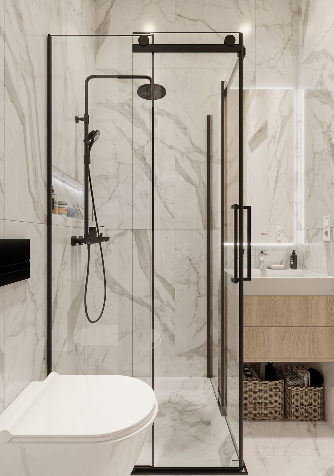 Graf Orlov. Small bathroom