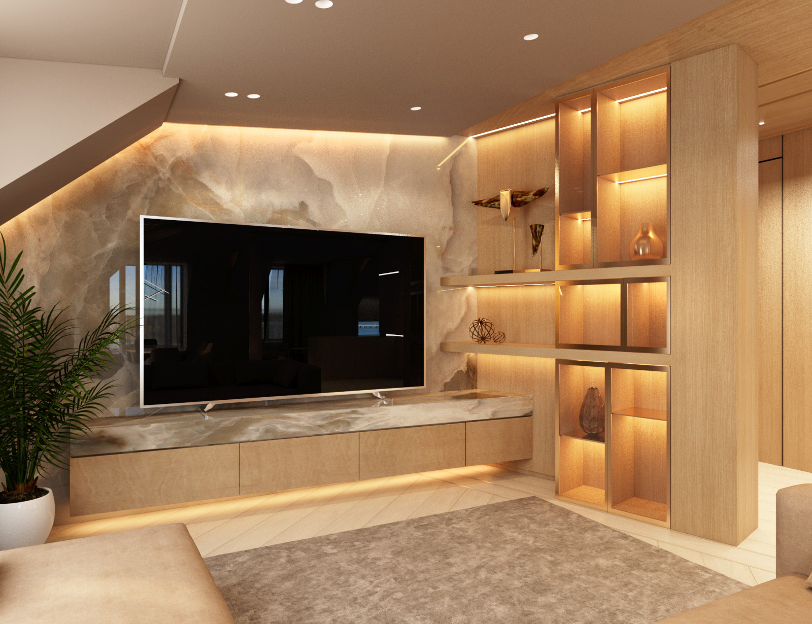 Обложка проекта: Апартаменты в современном стиле