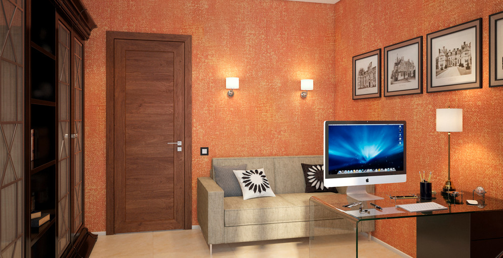 Терракотовая квартира в Берлине