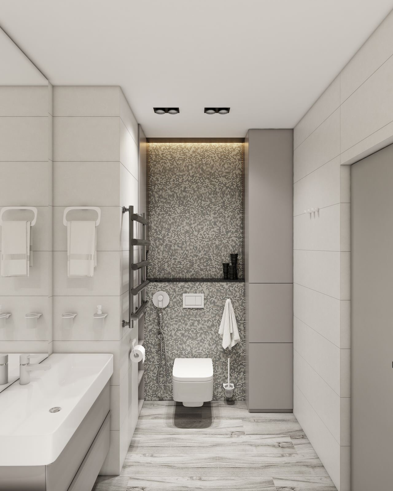 Квартира в Сканди минимализме