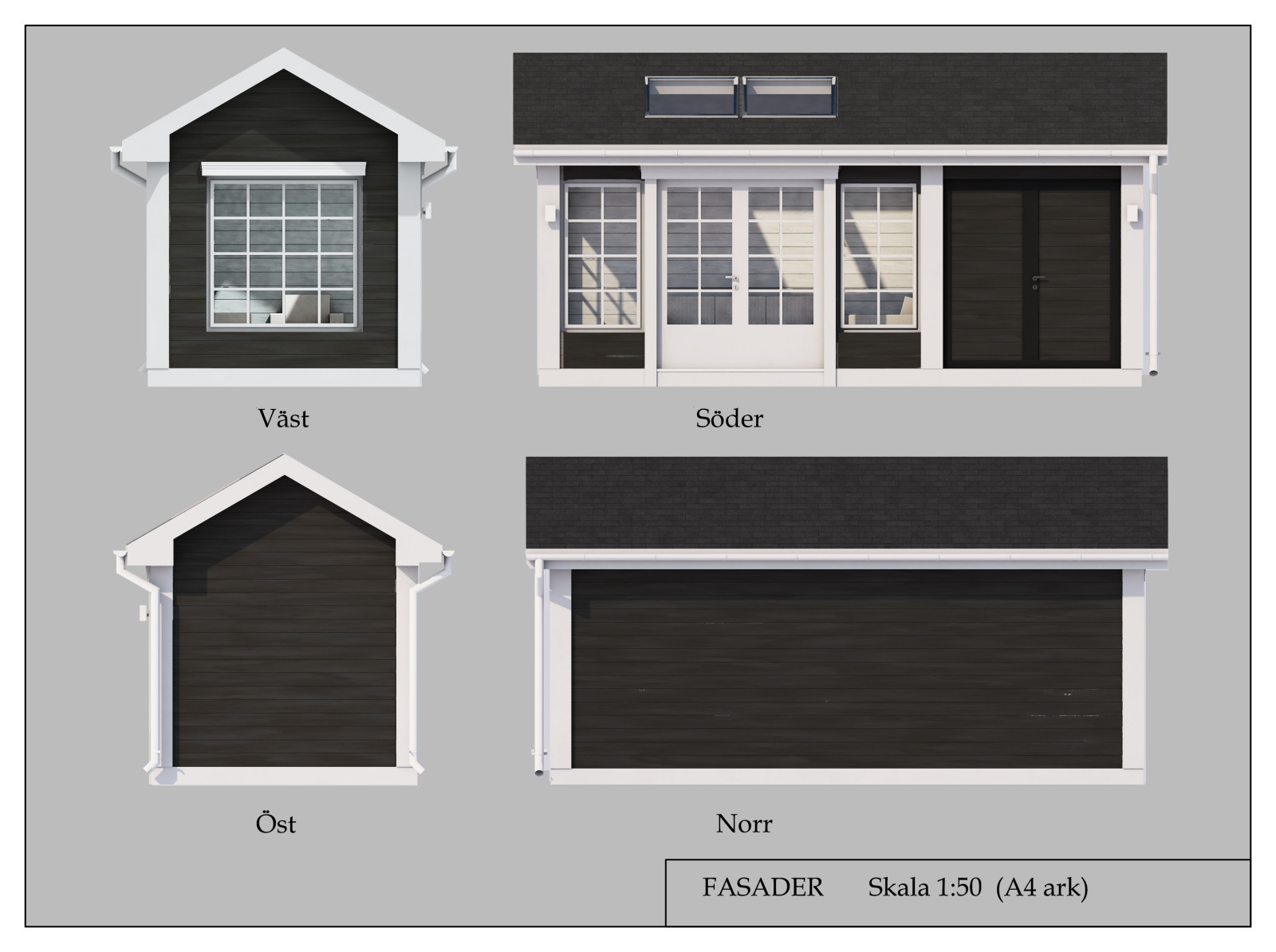 Petite maison de vacances en Suède (Friggebod)