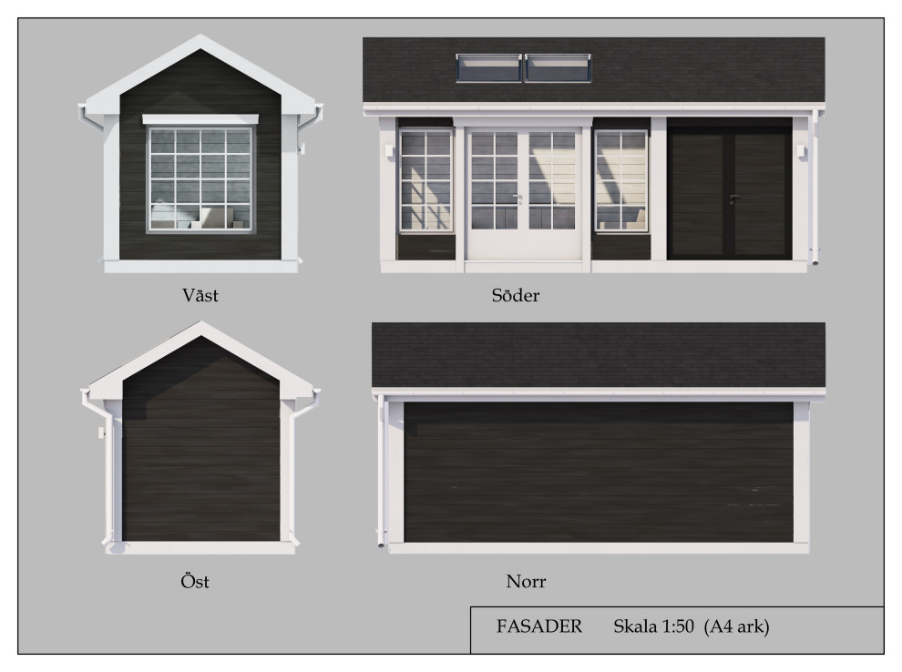 Petite maison de vacances en Suède (Friggebod)