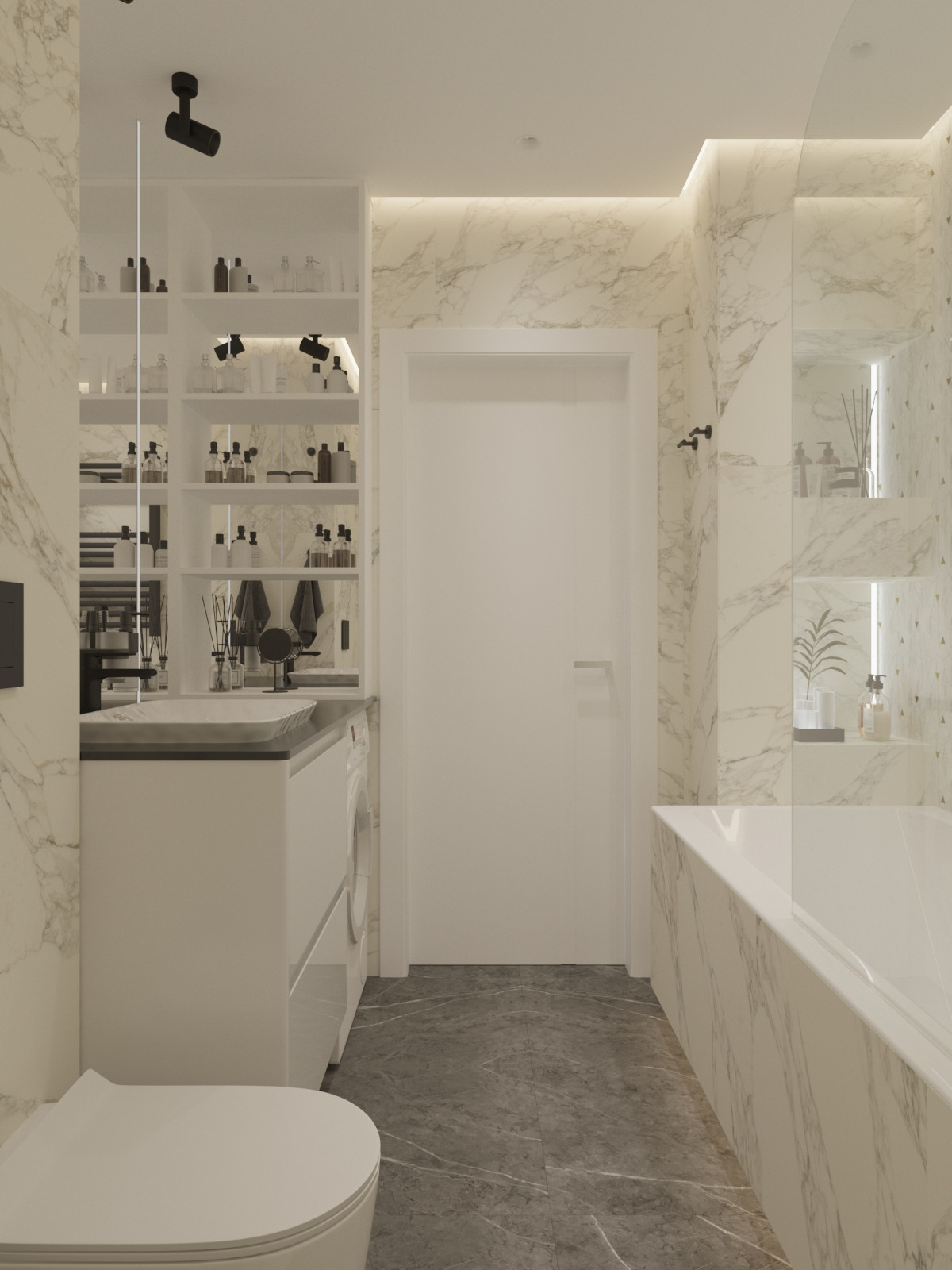 Обложка проекта: Квартира 3к в ЖК Легенда Парк