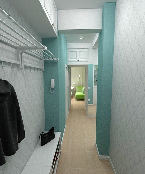 Дизайн-проект двухкомнатной квартиры