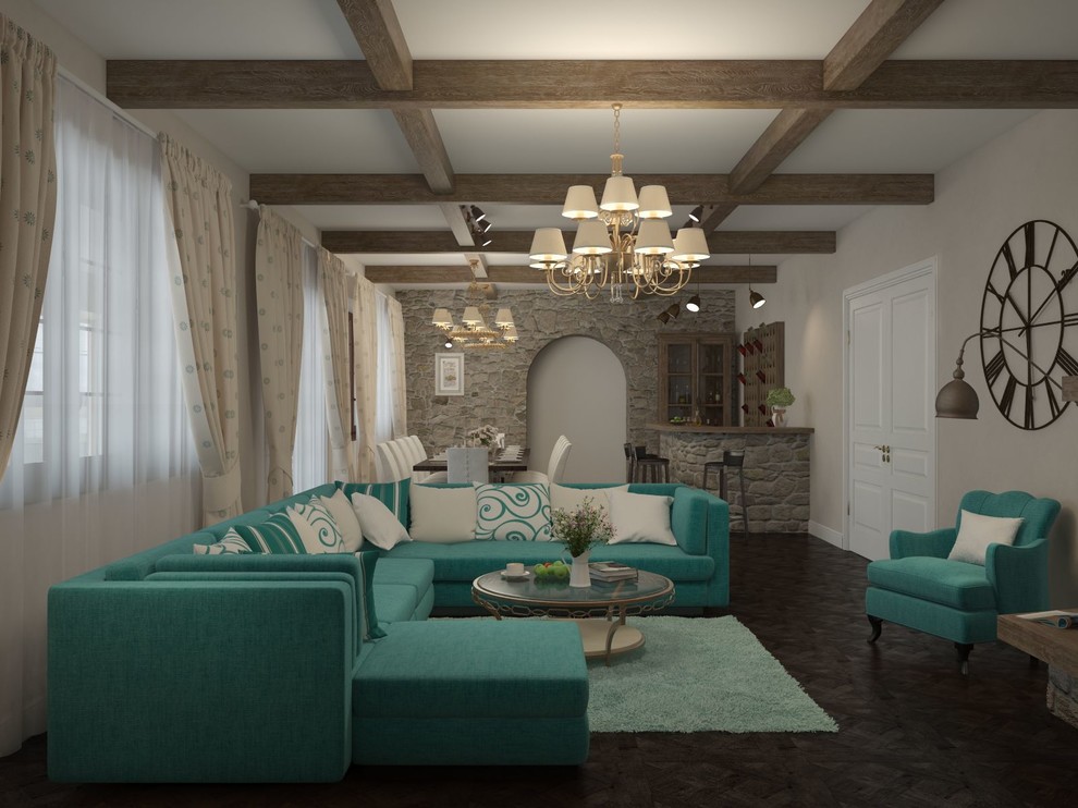 Деревенский стиль в поселке "Петровские аллеи"