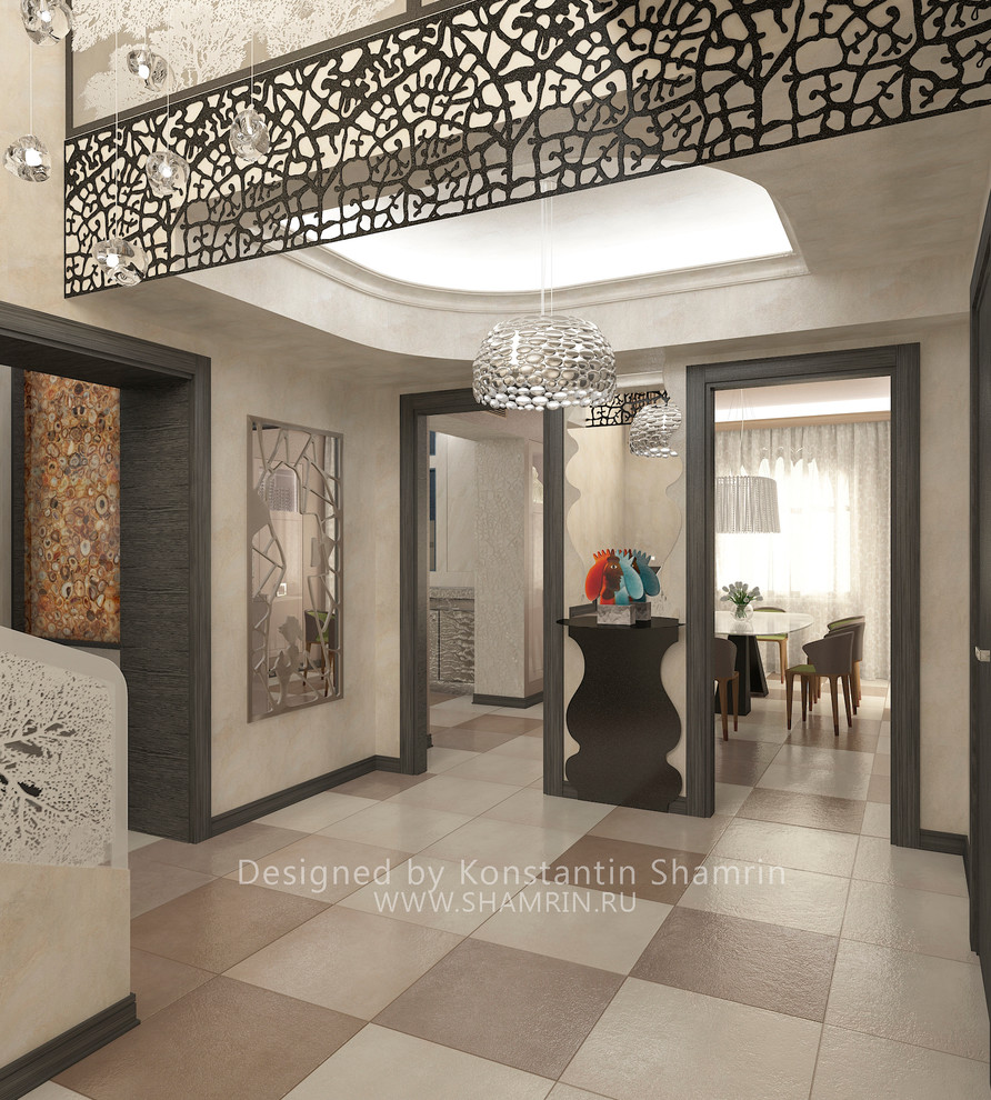 Проект коттеджа в эко- стиле.