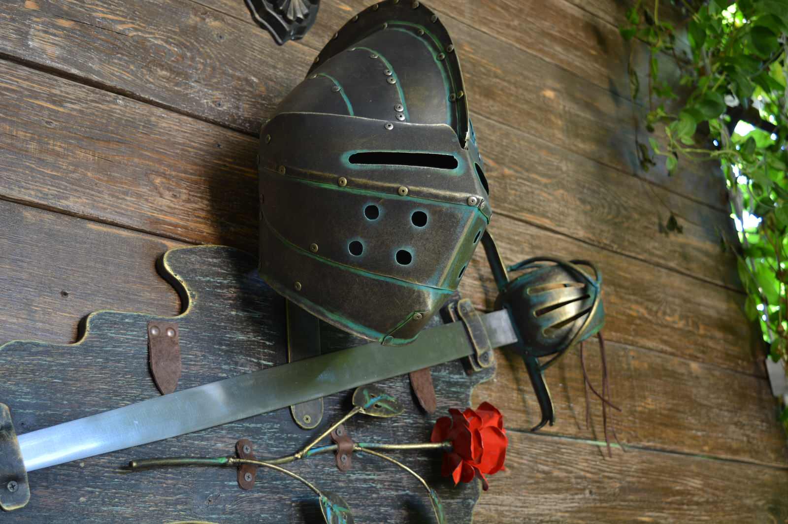 Интерьерные скульптуры рыцарей