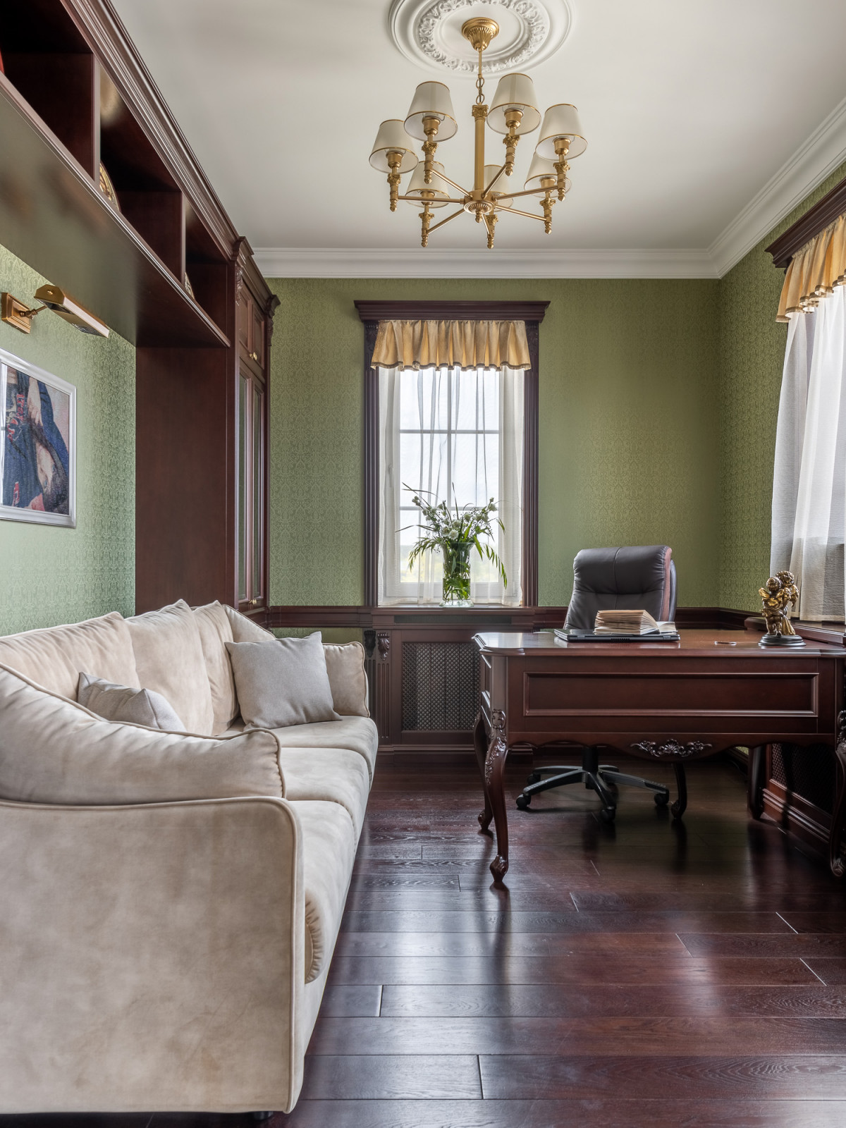 Проект коттеджа, разработка интерьеров.