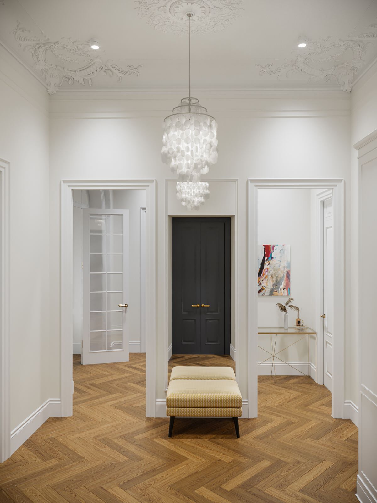 Французский стиль в доходном доме