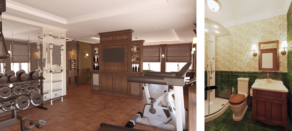 Гостевой дом с бильярдной и спортзалом