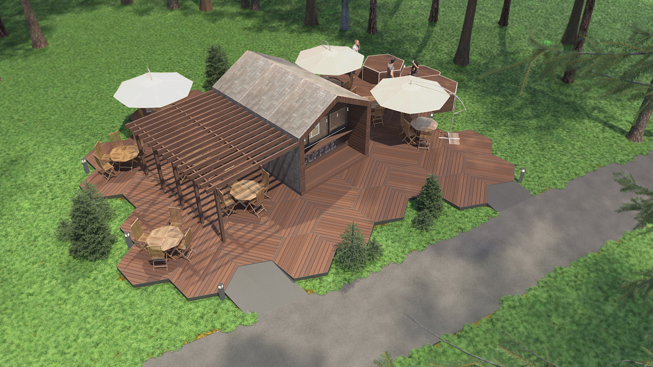 Обложка проекта: Проект организации нестационарного торгового объекта