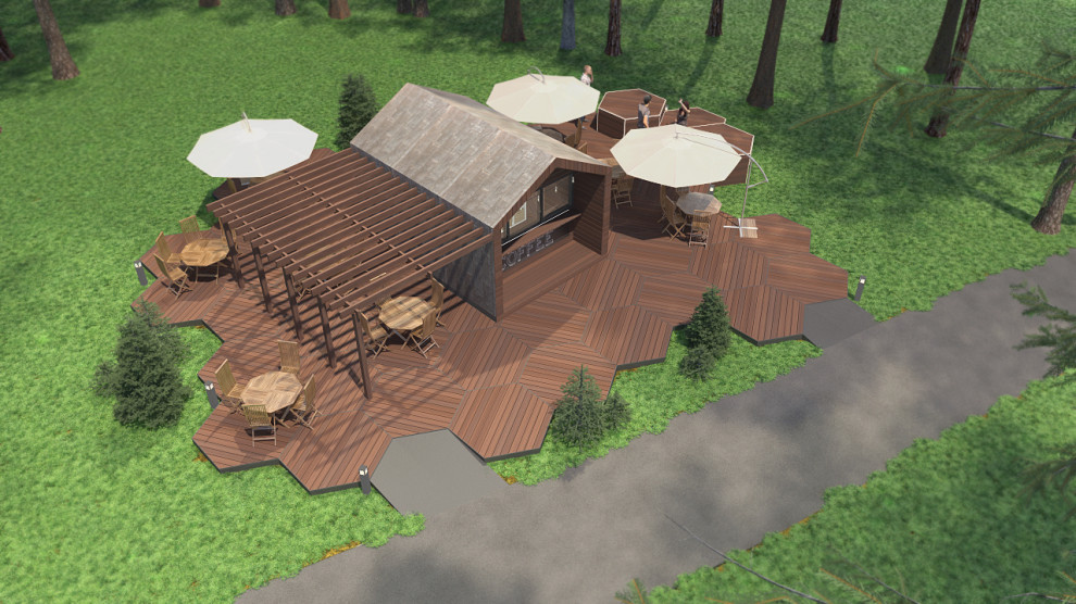 Обложка проекта: Проект организации нестационарного торгового объекта