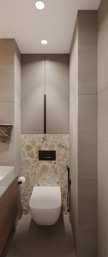 Современный дизайн-проект в пастельных тонах