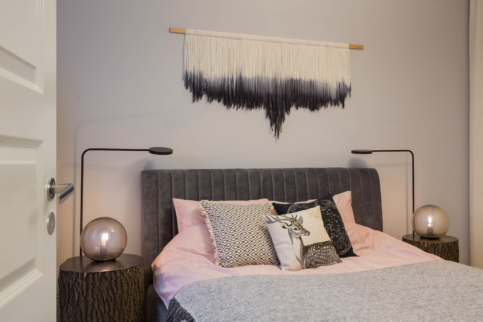 Зефирно-розовый интерьер для сдачи в аренду