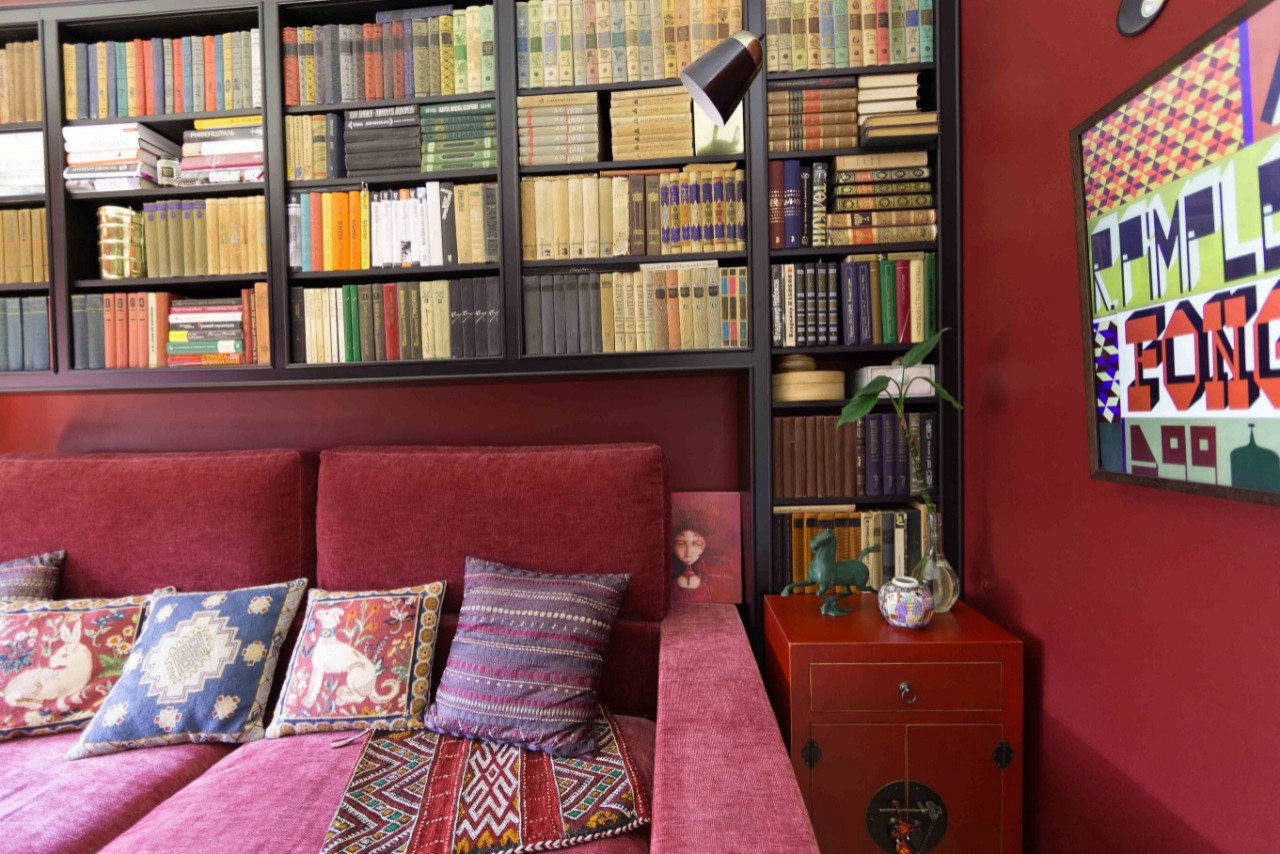 Обложка проекта: Библиотека из МДФ в эмали