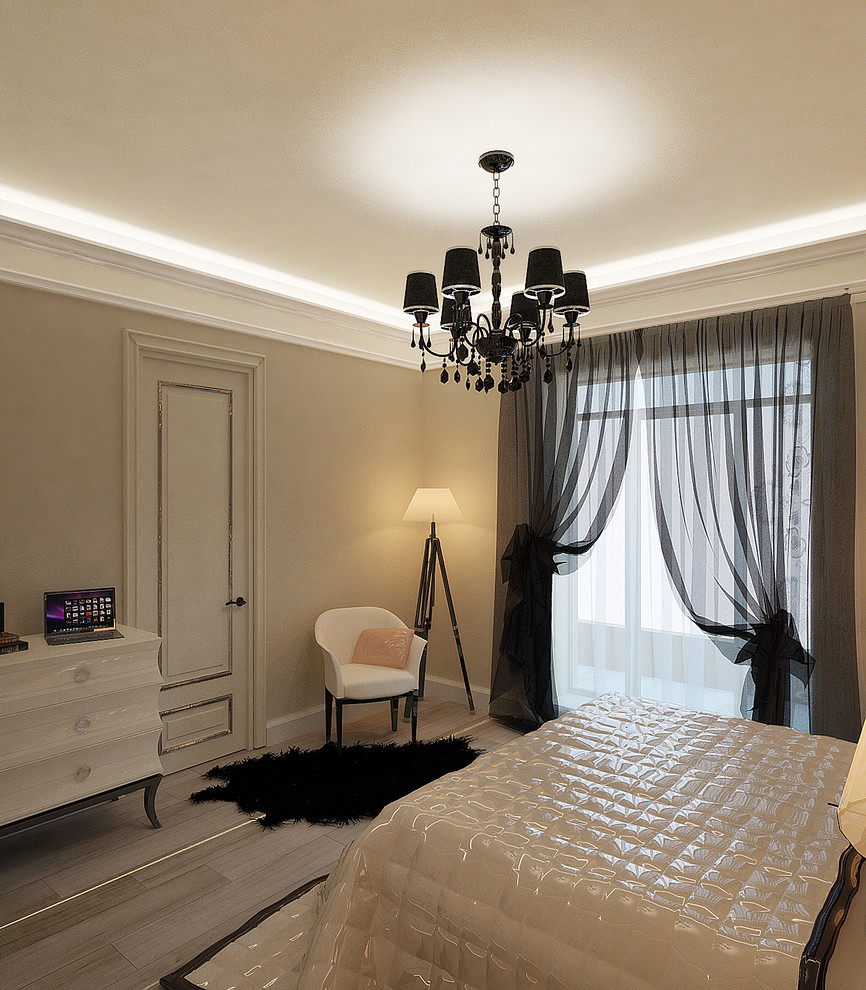 Квартира в темных тонах