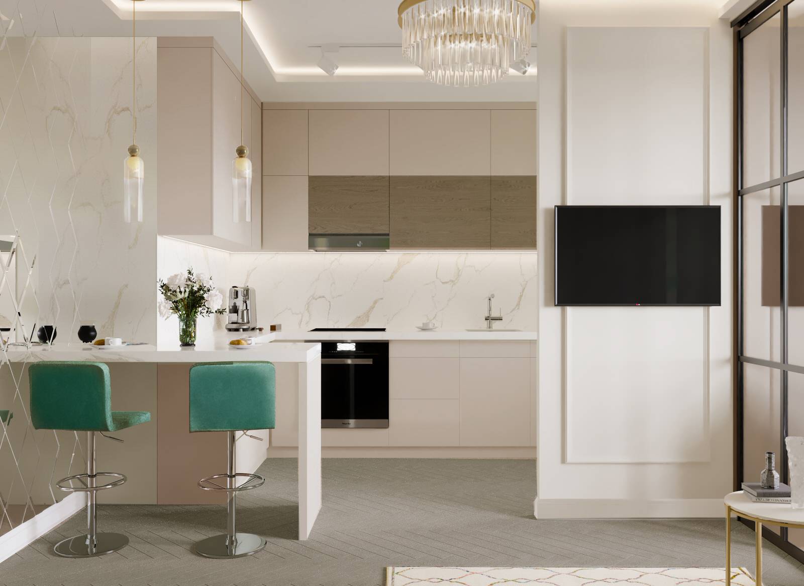 Уютная студия 34м2