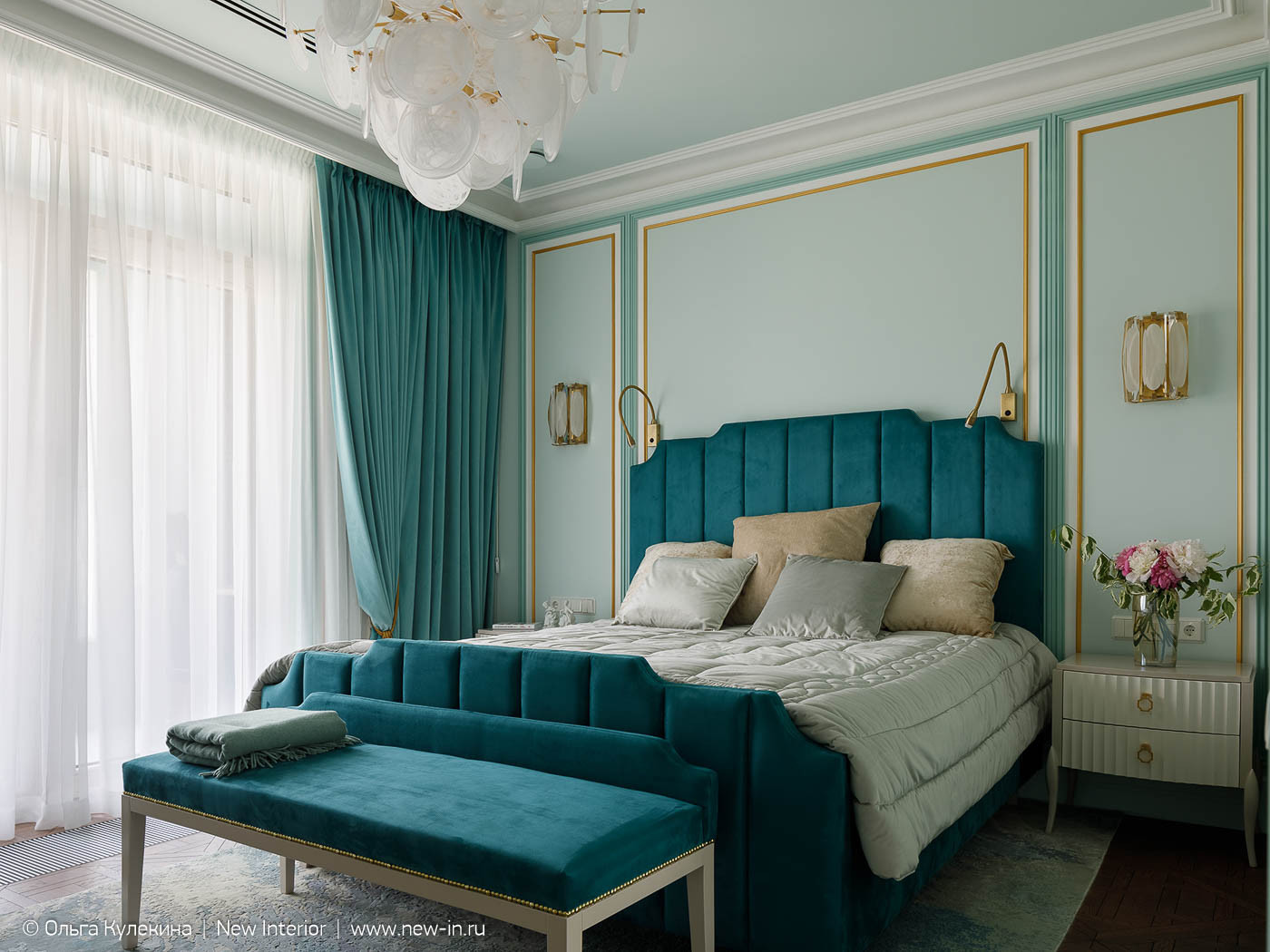 Квартира на Крестовском в стиле современная классика - 125 м²